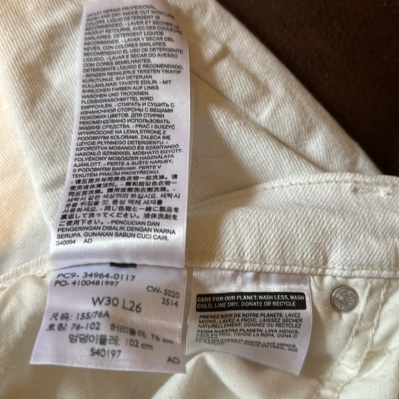 Levis wedgie straight jeans - Picture 9 of 9